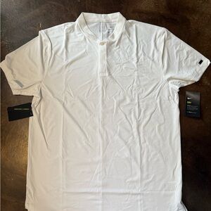 White Men's Tiger Woods Golf Polo